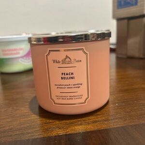Bath & body works 
3 wick candles
